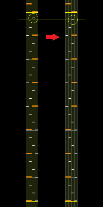 Legendary Road 修正前后