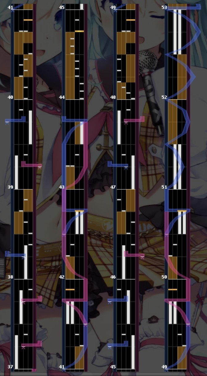 炎夏の音[MXM] 谱面截图 3